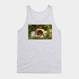 little mouse in a apple Tank Top